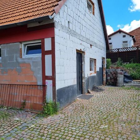 Ferienwohnung/Monteurwohnung Alte Garage Ahnatal Exteriör bild